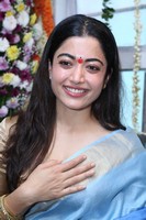 Rashmika Mandanna at Mysaa Launch